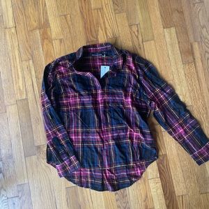 womens calvin klein flannel